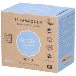 Ginger Organic Tampons Super