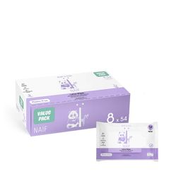 Naïf Plastic Free Lotion Wipes 8 pack