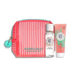 Roger & Gallet Fleur de Figuier Coffret Eau Parfumée Bienfaisante & Gel Douche