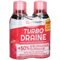 Forté Pharma Turbodraine Granaatappel Hibiscus Duo