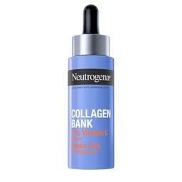 Neutrogena Collagen Bank 15% Vitamine C Serum | Anti-Aging Micro-Peptide Technologie, 15% Pure Vitamine C + CADEAU Neutrogena Hydro Boost Hydraterende Aqua Reinigingsgel