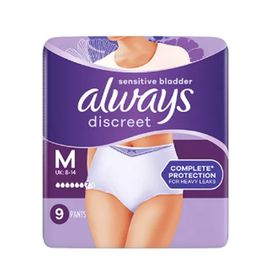 Always Discreet Incontinence Pants Plus Medium