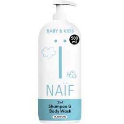 Naïf 2-in-1 shampoo & douchegel