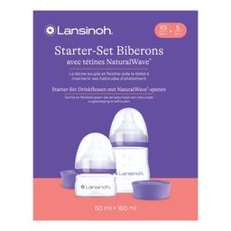 Lansinoh Starter-Set drinkflessen & NaturalWave spenen