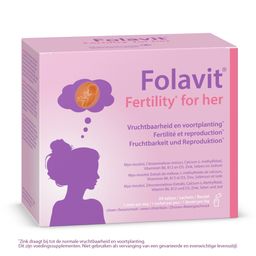 Folavit Fertility* for her | Vrouwelijke vruchtbaarheid*