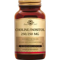 Solgar Choline/Inositol 250/250 mg