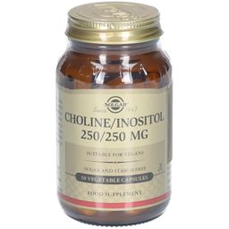Solgar Choline/Inositol 250/250 mg