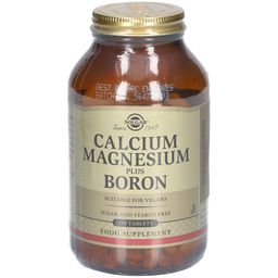 Solgar Calcium Magnesium Plus Borium