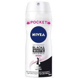 Nivea Deodorant Pocket Invisible For Black&White Spray (For Women)