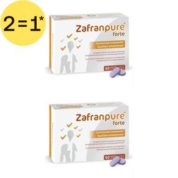 Zafranpure Forte® | Équilibre émotionnel et humeur positive | Safran| 2=1*