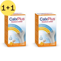 CalxPlus Orange  | Calcium | Os |  Calcium – Vitamine D et Vitamine K | 1+1 GRATUIT