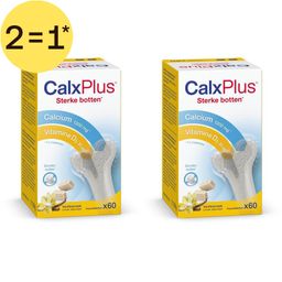 CalxPlus Vanille DUO Verlaagde Prijs | Calcium | Botten | 2=1*