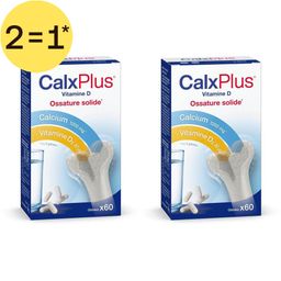 CalxPlus Vitamine D | Ossature | Calcium – Vitamine D et Vitamine K | 2=1*