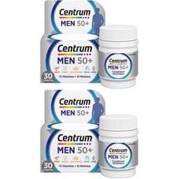 Centrum Men 50+ Multivitamines | 13 Vitamines & 10 Minéraux | Énergie, Immunité, Muscles, Mémoire