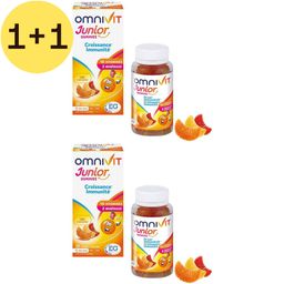Omnivit Junior Gummies | Multivitamine pour la Croissance & l'Immunité | 1+1 GRATUIT