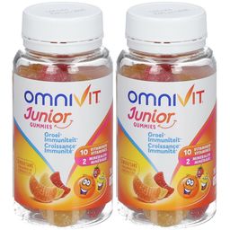 Omnivit Junior Gummies | Multivitamine pour la Croissance & l'Immunité
