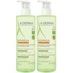A-Derma Exomega Control Emolliërende Reinigingsgel 2 in 1 anti-jeuk