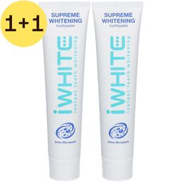 iWhite Supreme Whitening Dentifrice | 1+1 GRATUIT