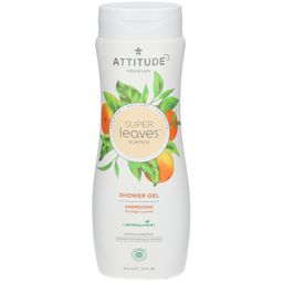 Attitude Super Leaves Natural Energiserende Douchegel