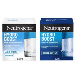Neutrogena® Hydro Boost Aqua Crème Peau Sèche + Crème de Nuit