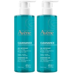 Avène Cleanance Reinigende gel | Zuivert & matteerd | Vette huid