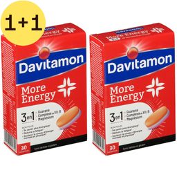 Davitamon More Energy 3-in-1 | 1+1 GRATIS