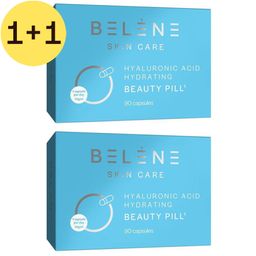 Belène Hyaluronic Acid Hydrating Beauty Pill | Acide hyaluronique – Vitamine C – Biotine – Zinc | 1+1 GRATUIT