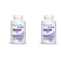 MagneBplusD® Femina | Énergie & Détente | Magnésium, vitamine D, vitamines B, zinc et sélénium