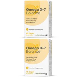 Natural Energy Omega 3+7 Balance | Hersenfunctie, hart, gezichtsvermogen, Oxidatieve Stress