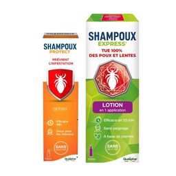 Shampoux Express® Lotion + Shampoux Protect Spray DUO 1 set