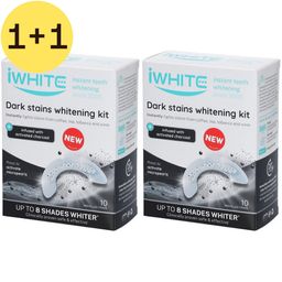 iWhite Dark Stains Whitening Kit | 1+1 GRATIS