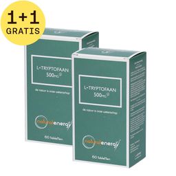 Natural Energy L-Tryptofaan | 500mg L-Tryptofaan | Psychologische functie - Mentaal Welzijn
