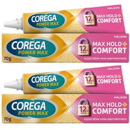 Corega Max Hold + Comfort Kleefcrème voor Gebitsprothese