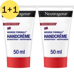 Neutrogena® Noorse Formule® Handcrème Zonder Parfum | Extreem Droge Handen | 1+1 GRATIS