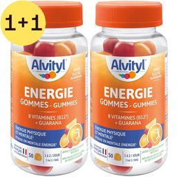 Alvityl® Energie Gommes | Guarana et Vitamines - Énergie Physique et Mentale | 1+1 GRATUIT