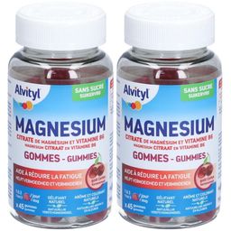 Alvityl® Magnésium Gommes | Fatigue - Vitamine B6 - Goût Cerise