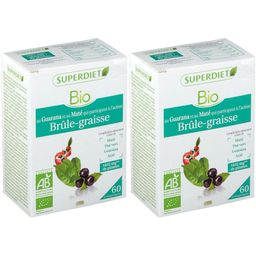 Superdiet Complexe Brûle Graisse Maté - Guarana - Thé Vert - Acaï Bio