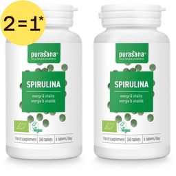 Purasana® Spirulina Bio 500 mg | 2=1*