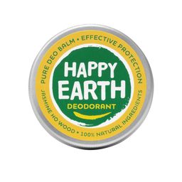 Happy Earth 100% Natuurlijke Deodorant Balsem Jasmine & Ho Wood