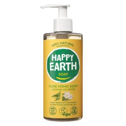 Happy Earth 100% Natuurlijke Handzeep Jasmine & Ho Wood