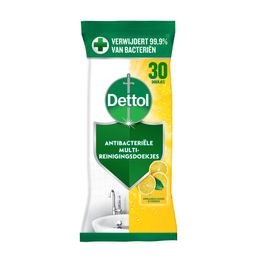 Dettol Lingettes Antibactériennes Multi-usages Éclat de Citron