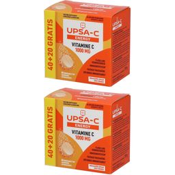 UPSA-C Energy Vitamine C 1000 mg Goût Orange