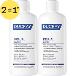 Ducray Kelual Elution Milde Evenwicht Herstellende Shampoo | Schilfers | 2=1*