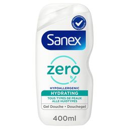 Sanex Zero% Hydrating & Hypoallergenic Douchegel voor Alle Huidtypes