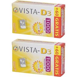 VISTA-D3™ 1000 + 60 Comprimés Fondants GRATUITS