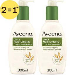 Aveeno® Daily Moisturising Lotion Hydratante | Peau Normale et Sèche | 2=1*