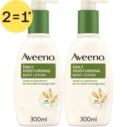 Aveeno® Daily Moisturising Body Lotion | Normale tot Droge Huid | 2=1*