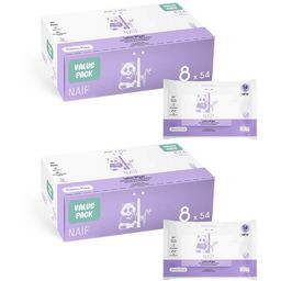 Naïf Plastic Free Lotion Wipes 8 pack