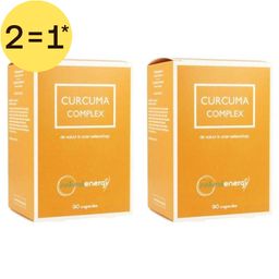 Natural Energy Curcuma Complex | 500mg Kurkuma extract | 2=1*