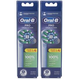 Oral-B Pro CrossAction Refill x4